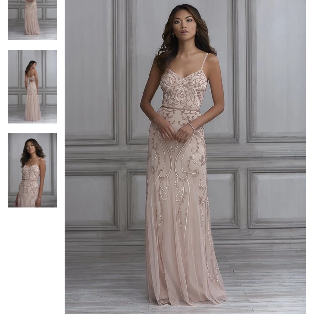 Adrianna Papell Gown SILVER